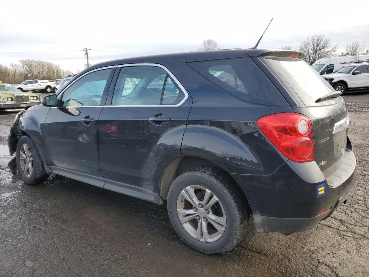 2012 Chevrolet Equinox VIN 2GNALBEK2C6114859 Copart auction photo, front end / undercarriage damage thumbnail 2