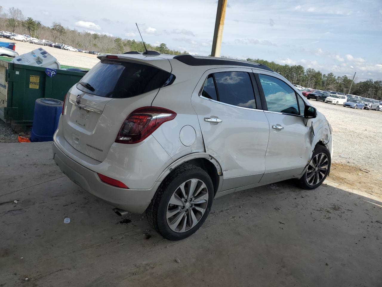 2019 Buick Encore VIN KL4CJASB3KB700935 Copart auction photo, side damage thumbnail 3