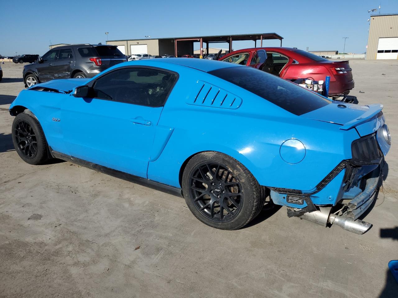 2011 Ford Mustang VIN 1ZVBP8CF0B5116790 Copart auction photo, all over / minor dent/scratches damage thumbnail 2