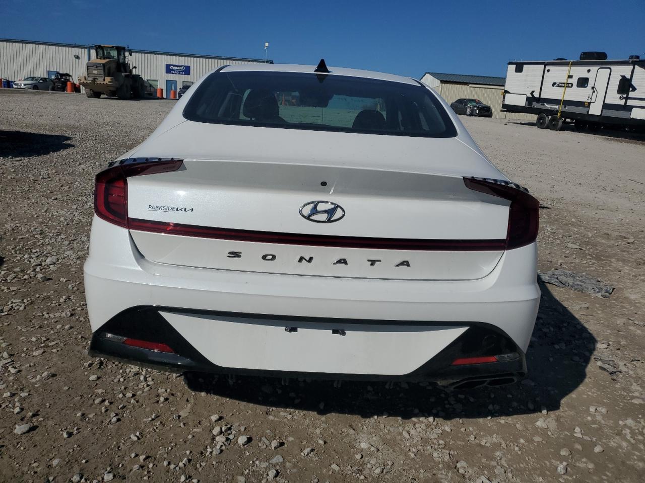 2022 Hyundai Sonata VIN KMHL64JA7NA174297 Copart auction photo, side damage thumbnail 6