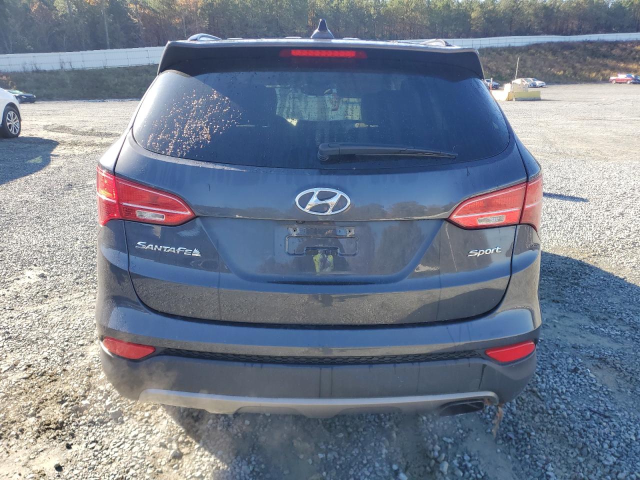 2016 Hyundai Santa Fe VIN 5XYZU3LB6GG339683 Copart auction photo, front end / side damage thumbnail 6