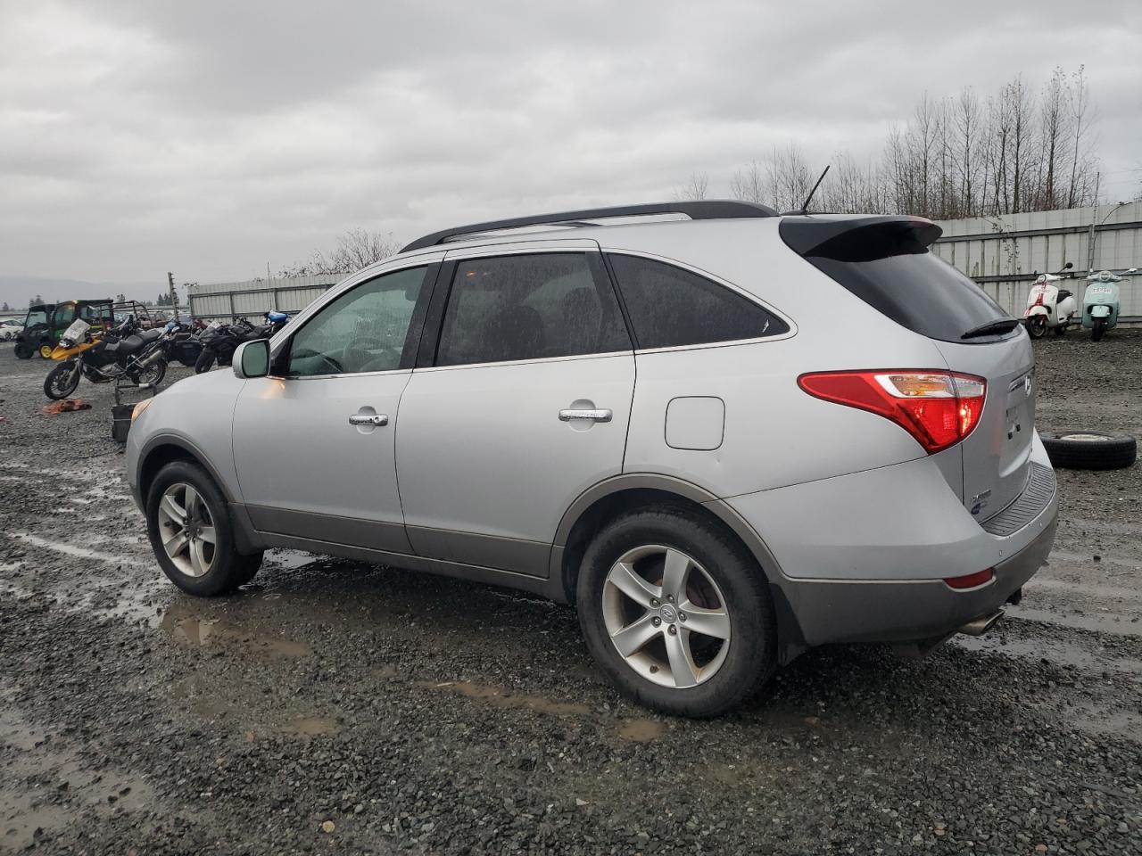 2010 Hyundai Veracruz VIN KM8NUDCC8AU101087 Copart auction photo, mechanical damage thumbnail 2
