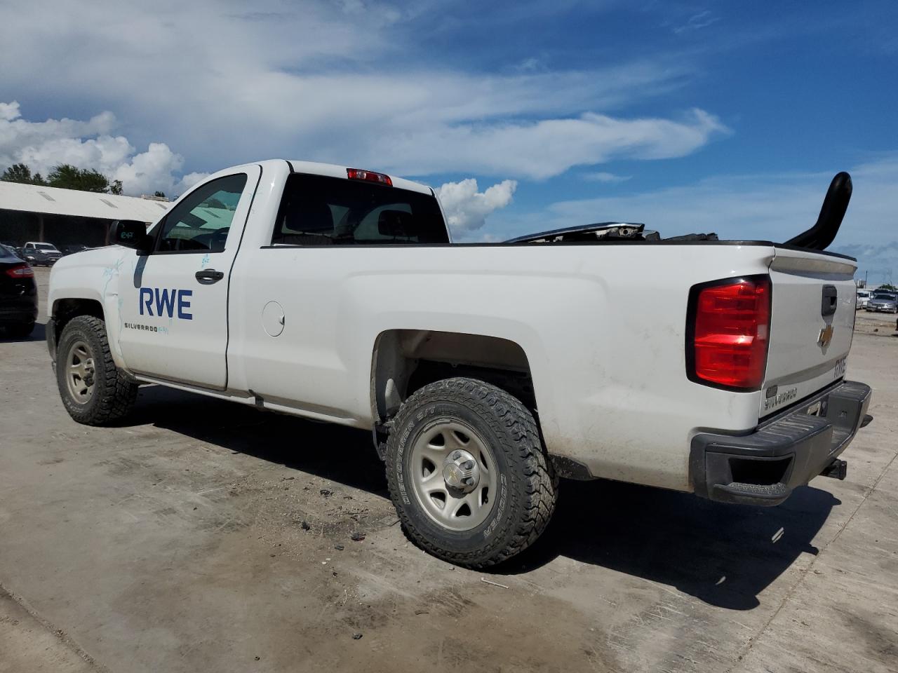 2018 Chevrolet Silverado VIN 1GCNCNEHXJZ110253 Copart auction photo, front end / minor dent/scratches damage thumbnail 2