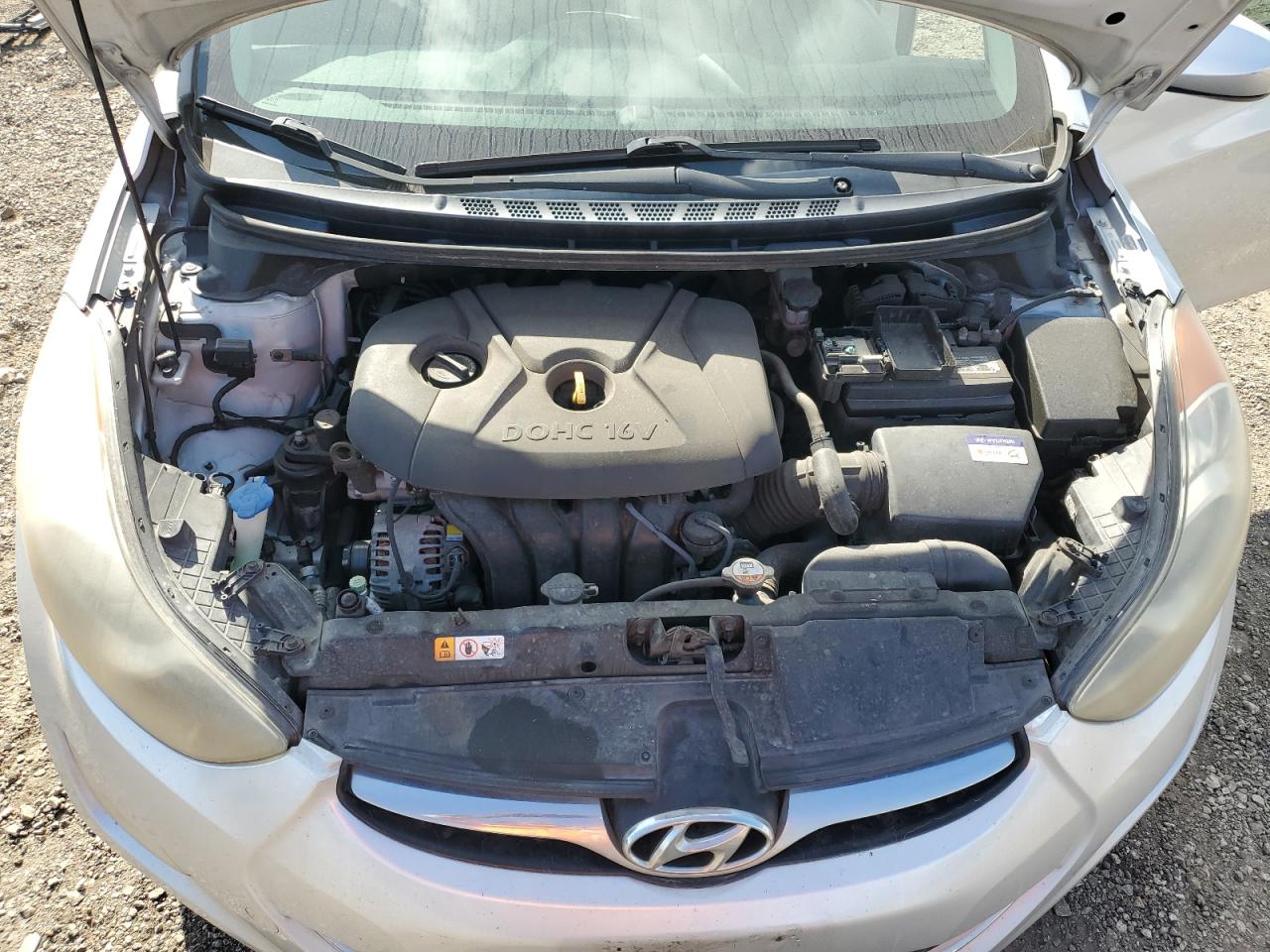 2013 Hyundai Elantra VIN KMHDH4AE5DU572669 Copart auction photo, rear end / minor dent/scratches damage thumbnail 11