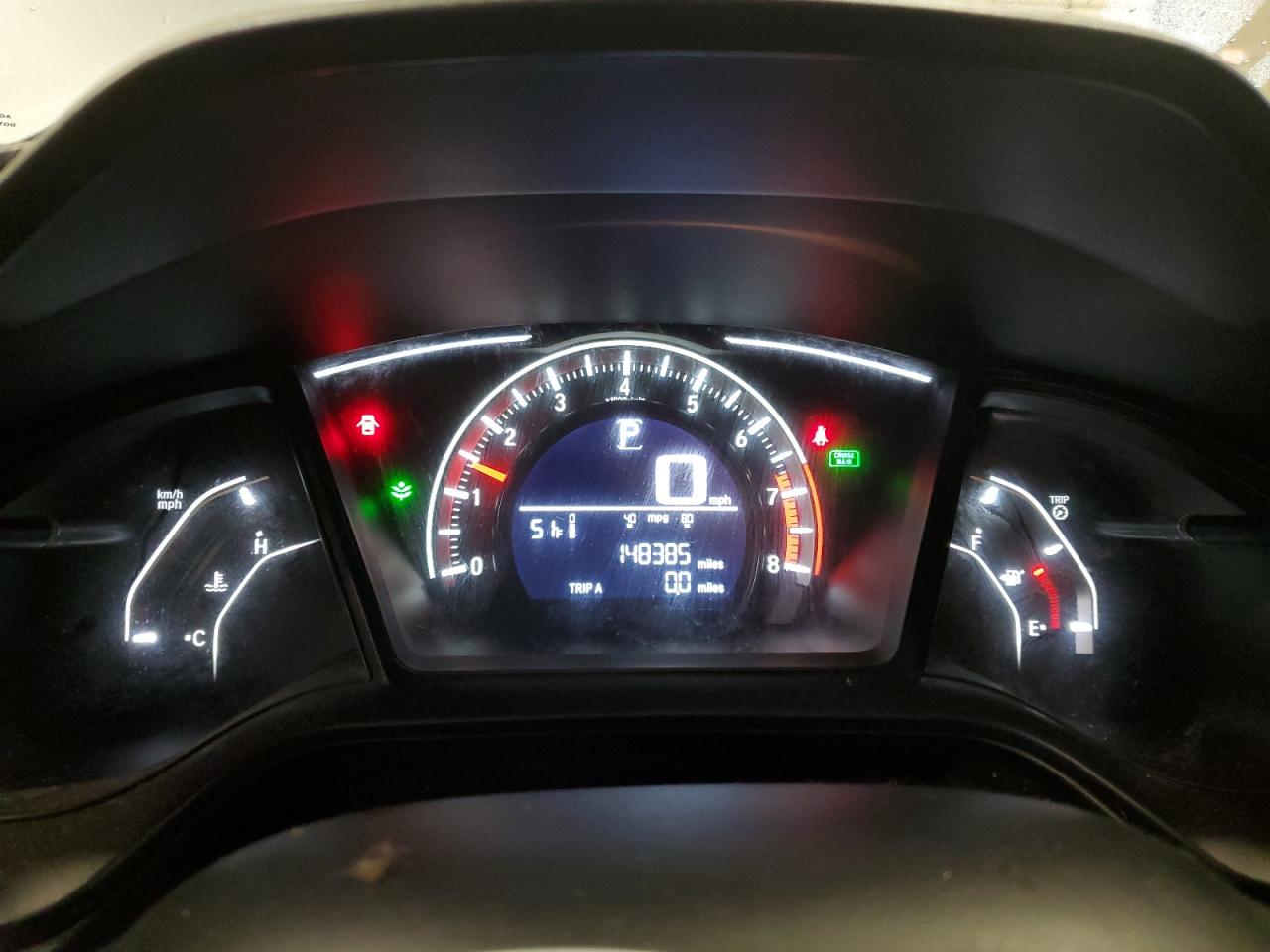 2017 Honda Civic VIN 19XFC2F57HE039168 Copart auction photo, front end damage thumbnail 9