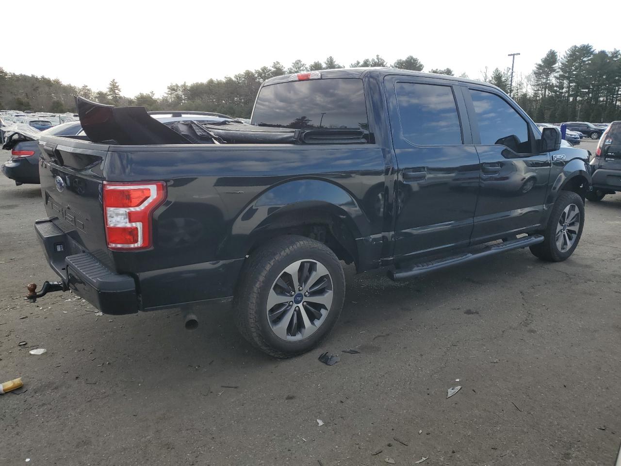 2019 Ford F-150 VIN 1FTEW1EP0KKD47884 Copart auction photo, front end / minor dent/scratches damage thumbnail 3