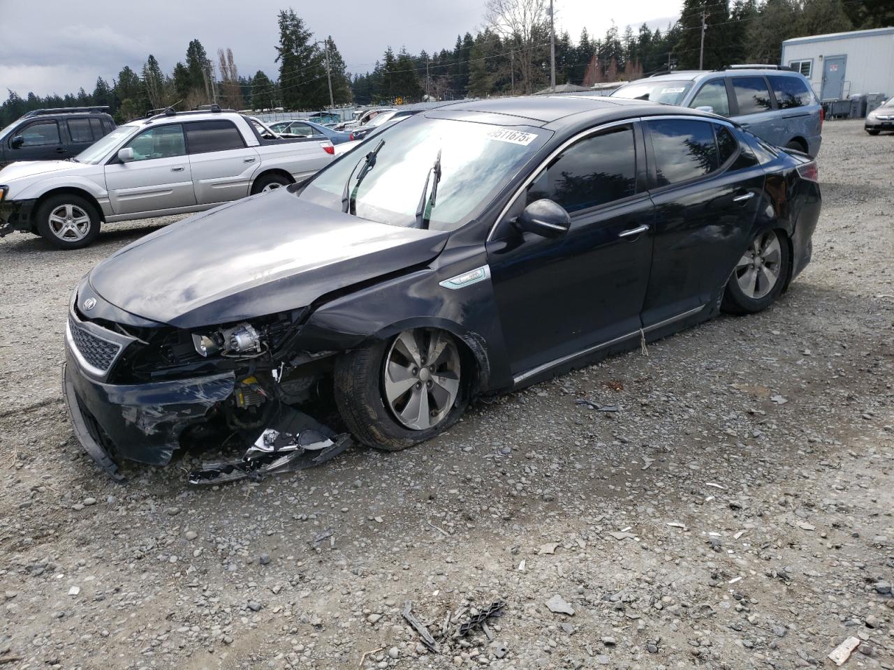 2015 KIA Optima VIN KNAGN4AD7F5085047 - Copart auction photo