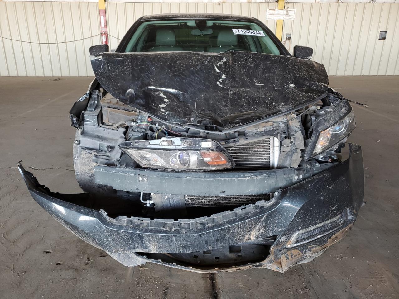 2018 Chevrolet Impala VIN 2G1105S34J9137564 Copart auction photo, front end damage thumbnail 5
