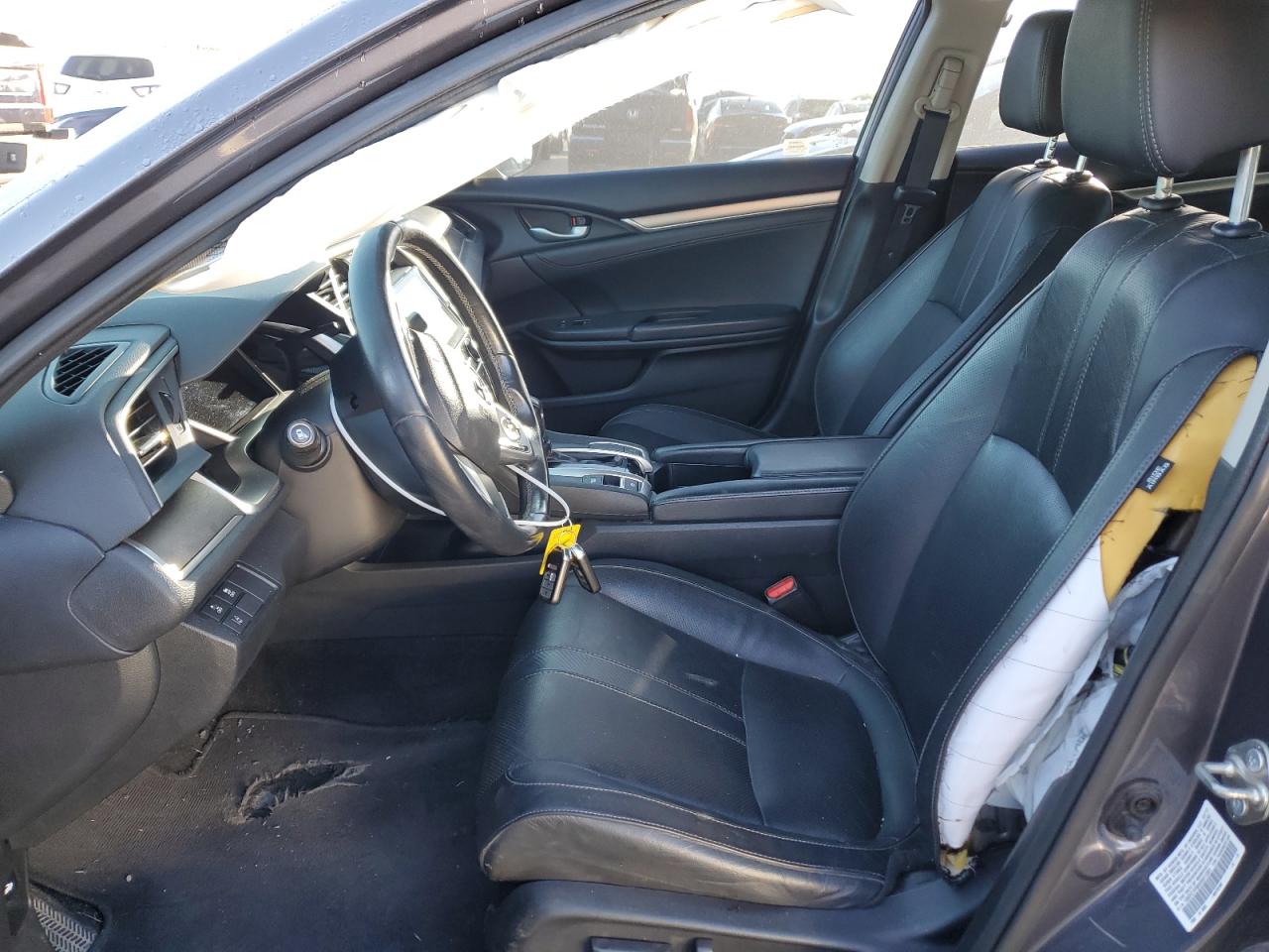 2017 Honda Civic VIN 19XFC1F9XHE011281 Copart auction photo, front end / minor dent/scratches damage thumbnail 7