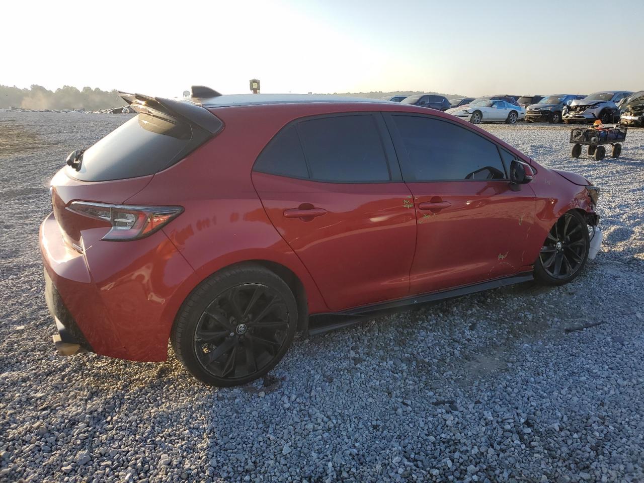 2021 Toyota Corolla VIN JTND4MBE1M3109041 Copart auction photo, front end / undercarriage damage thumbnail 3