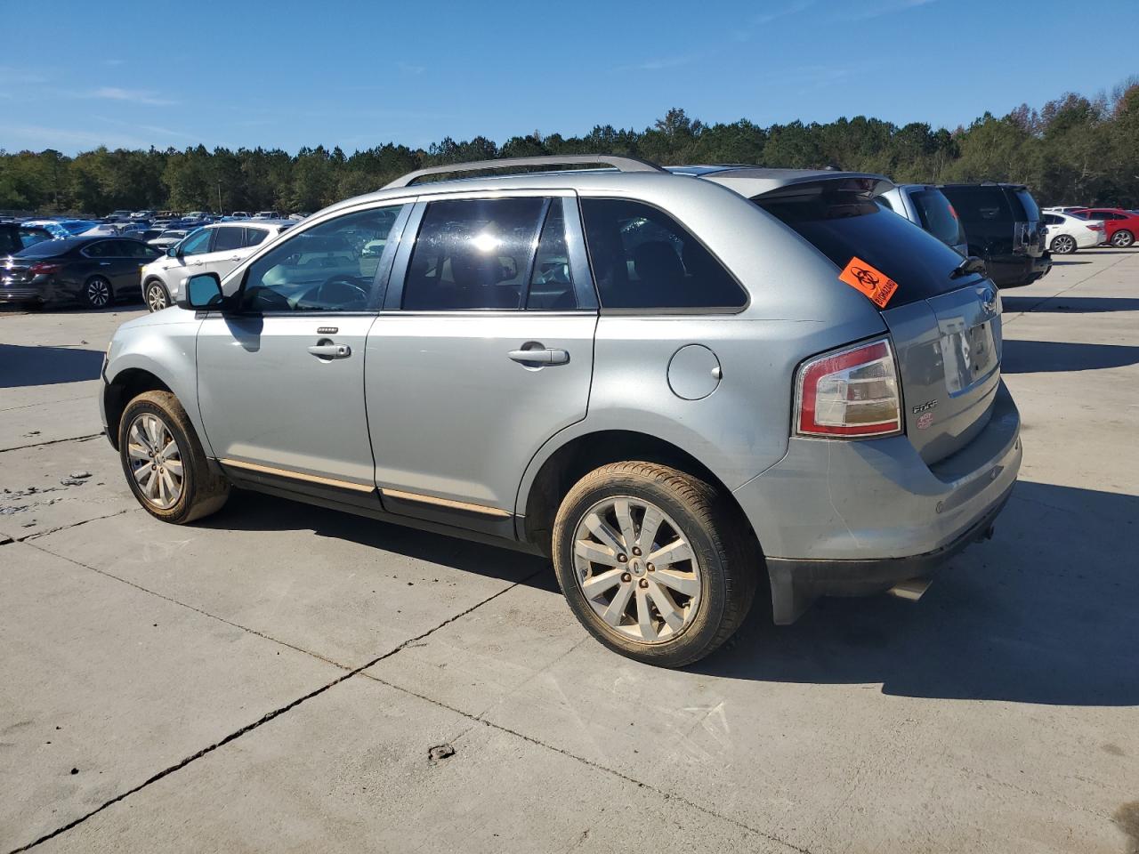 2007 Ford Edge VIN 2FMDK38C17BB64700 Copart auction photo, water/flood damage thumbnail 2