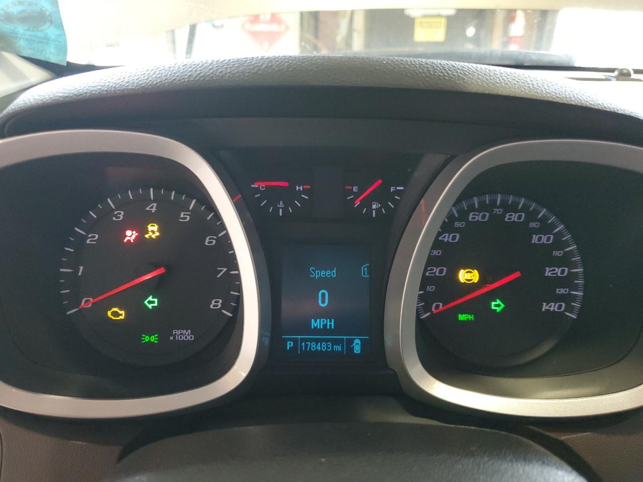 2012 Chevrolet Equinox VIN 2GNALPEK5C6274621 Copart auction photo, front end / mechanical damage thumbnail 9