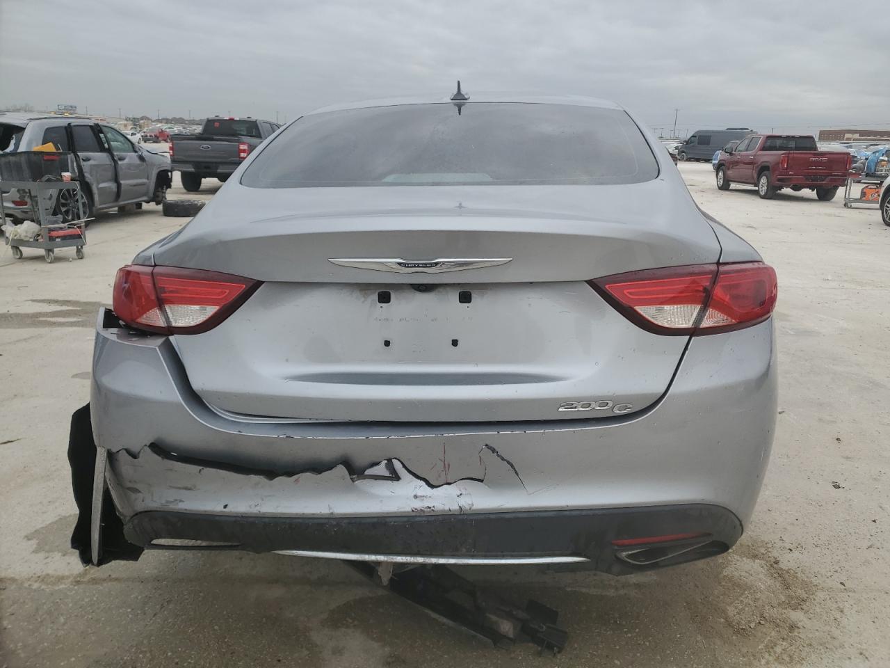 2015 Chrysler 200 VIN 1C3CCCCG1FN519900 Copart auction photo, front end damage thumbnail 6