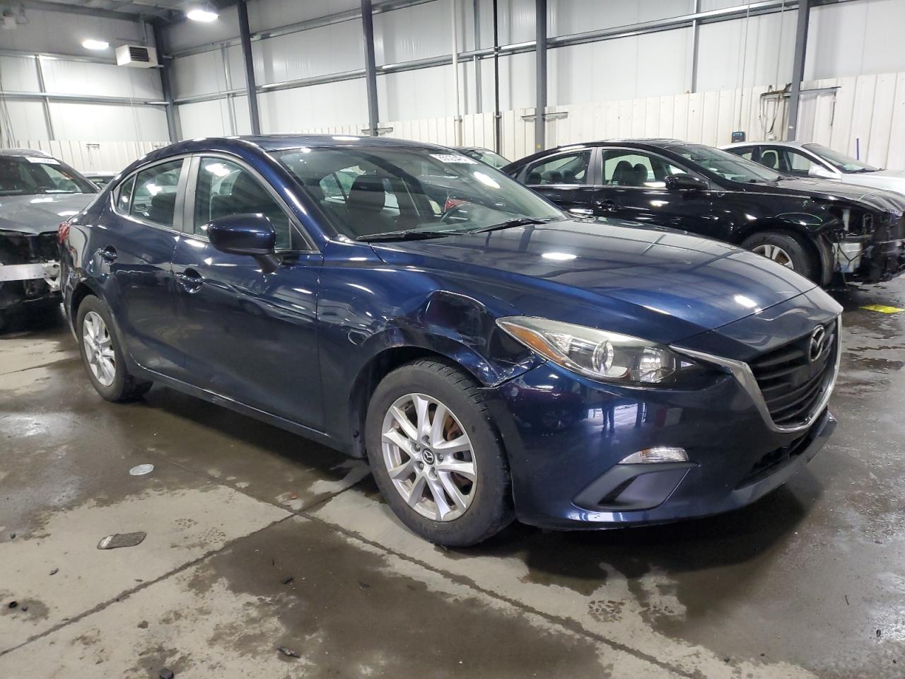 2014 Mazda 3 VIN JM1BM1V77E1162928 Copart auction photo, all over damage thumbnail 4