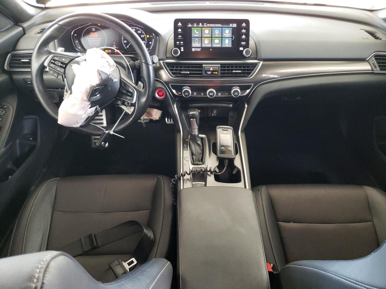 2019 Honda Accord VIN 1HGCV1F32KA177413 Copart auction photo, front end / rear end damage thumbnail 8
