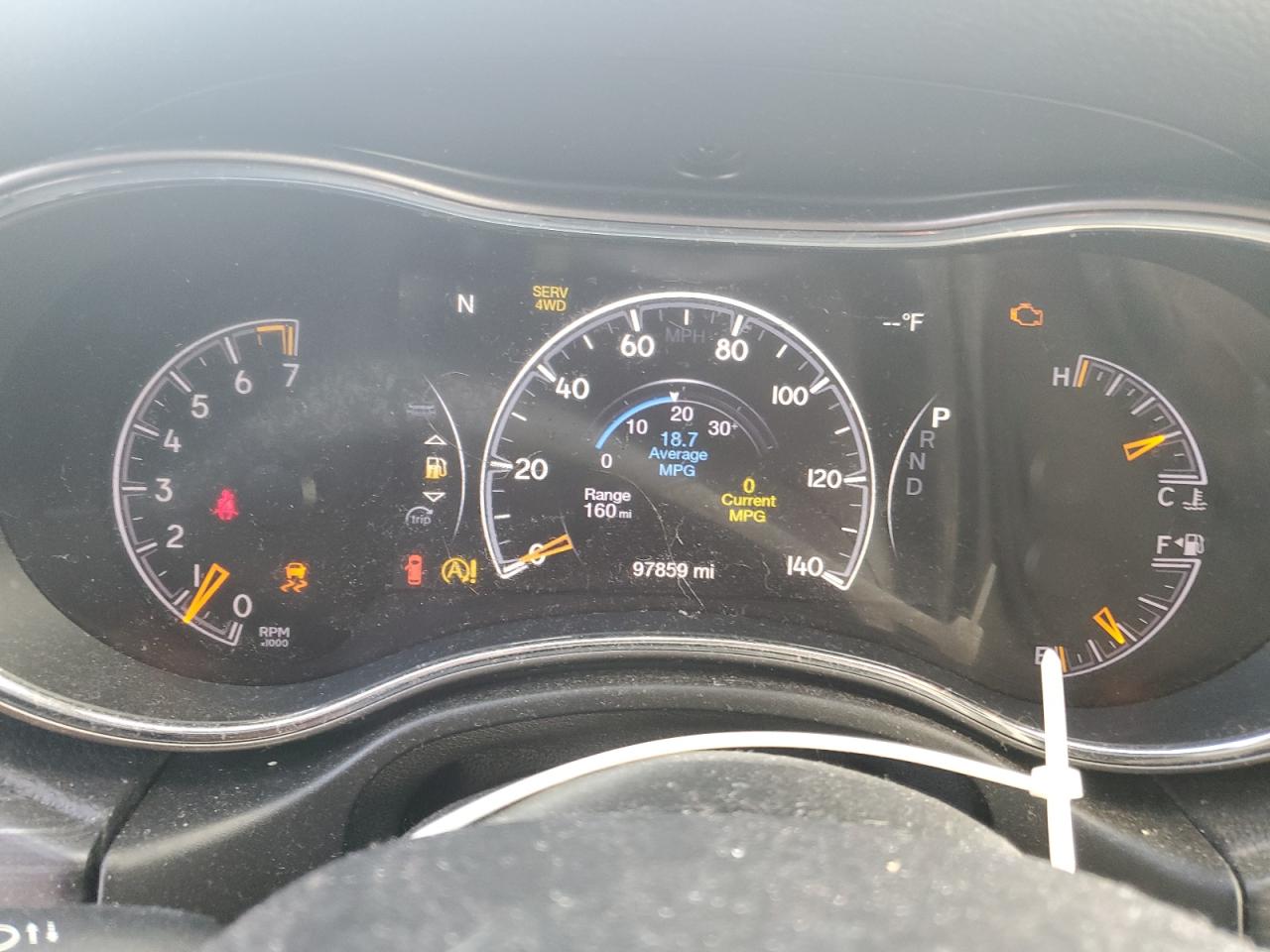 2019 Jeep Grand Cherokee VIN 1C4RJFBGXKC618798 Copart auction photo, front end / undercarriage damage thumbnail 9