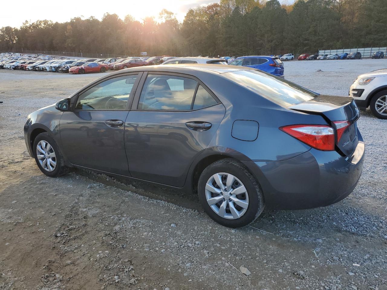 2014 Toyota Corolla VIN 5YFBURHE1EP072811 Copart auction photo, rear end damage thumbnail 2