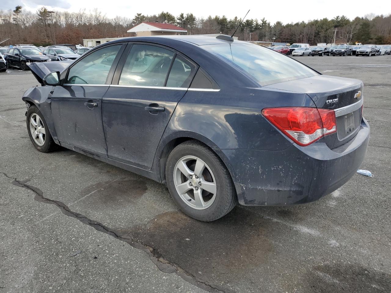 2015 Chevrolet Cruze VIN 1G1PC5SBXF7240201 Copart auction photo, biohazard/chemical / front end damage thumbnail 2