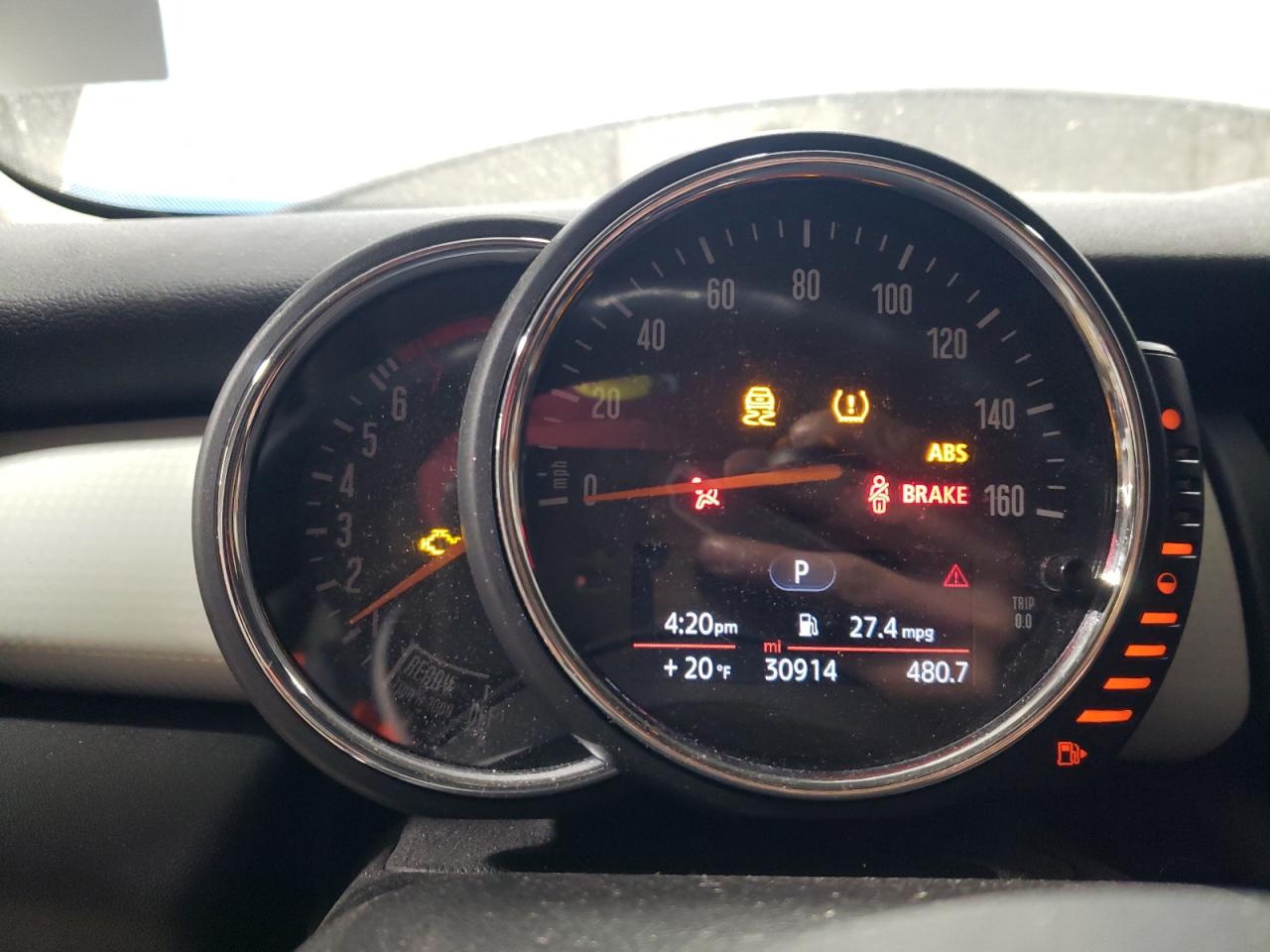 2017 MINI Cooper VIN WMWXP5C37H3C64095 Copart auction photo, front end damage thumbnail 9