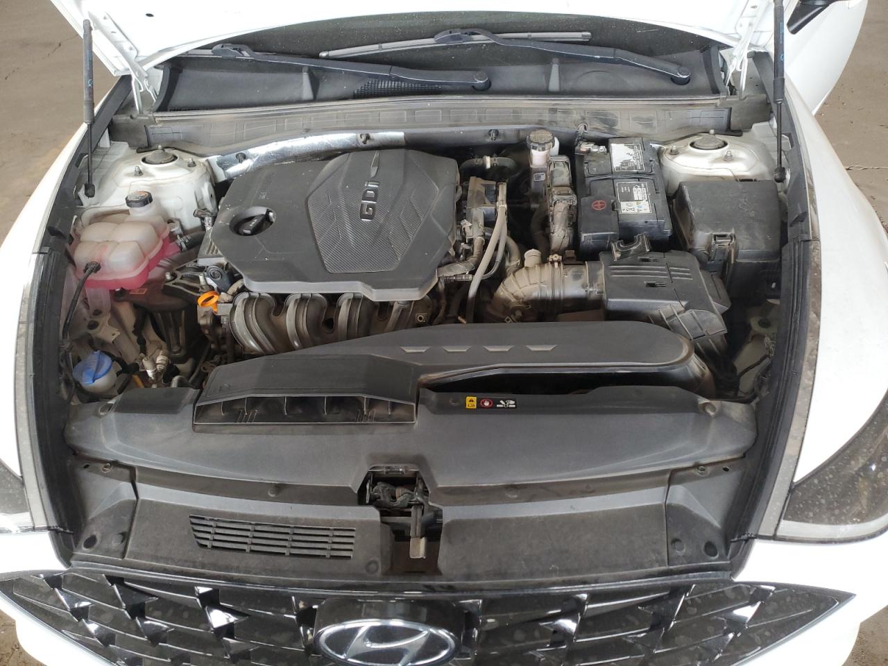 2021 Hyundai Sonata VIN 5NPEL4JA0MH096555 Copart auction photo, rear end damage thumbnail 11
