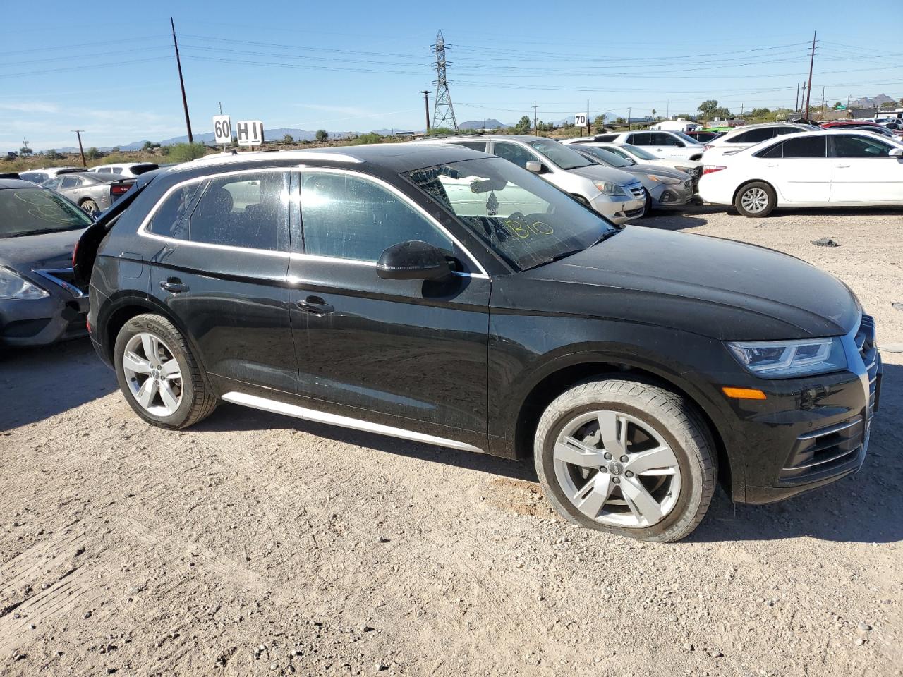 2018 Audi Q5 VIN WA1BNAFY5J2212213 Copart auction photo, rear end / frame damage damage thumbnail 4