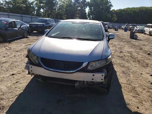 2013 Honda Civic VIN 2HGFB2F54DH513399 Copart auction photo, front end / rear end damage thumbnail 10