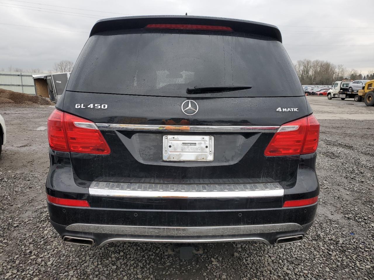 2013 Mercedes-Benz GL-klasse VIN 4JGDF7CE2DA228920 Copart auction photo, side / front end damage thumbnail 6