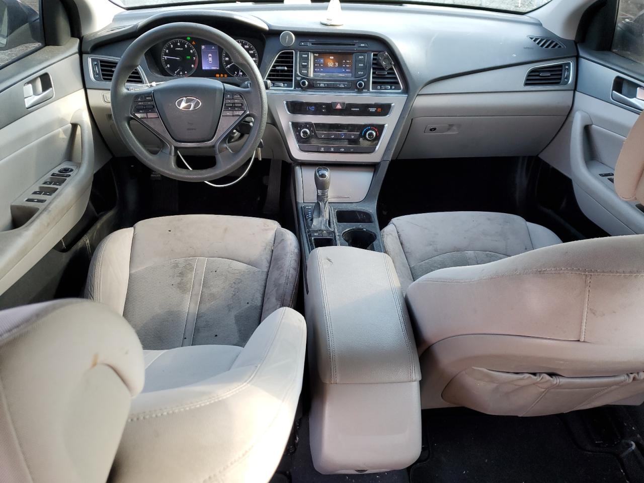 2015 Hyundai Sonata VIN 5NPE24AF4FH259404 Copart auction photo, all over damage thumbnail 8