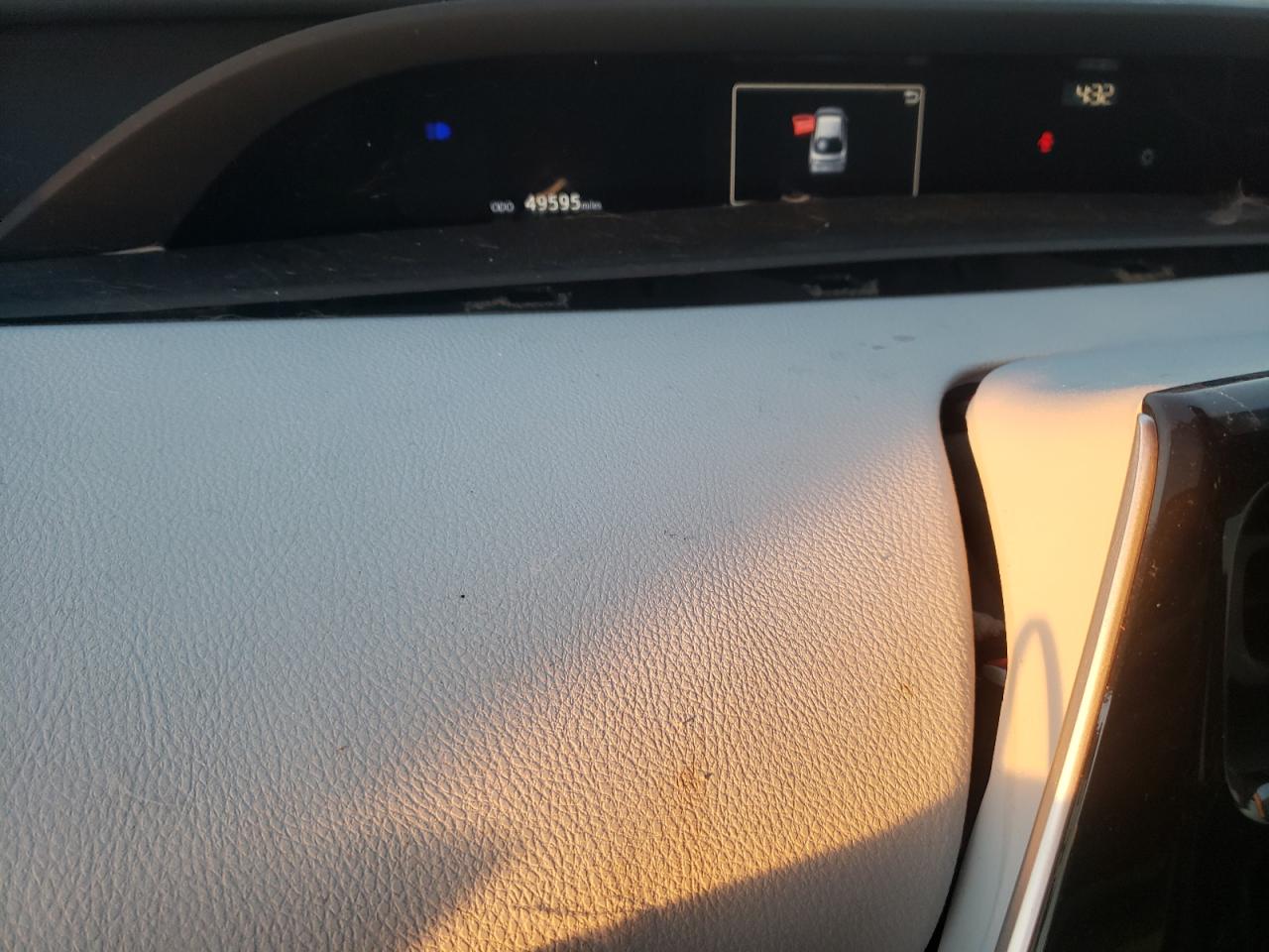 2018 Toyota Prius VIN JTDKBRFU9J3065818 Copart auction photo, front end / side damage thumbnail 9