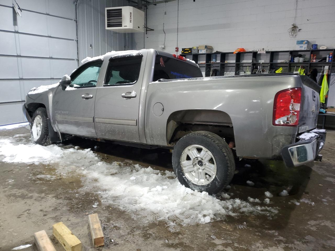 2013 Chevrolet Silverado VIN 3GCPKTE75DG230909 Copart auction photo, front end damage thumbnail 2