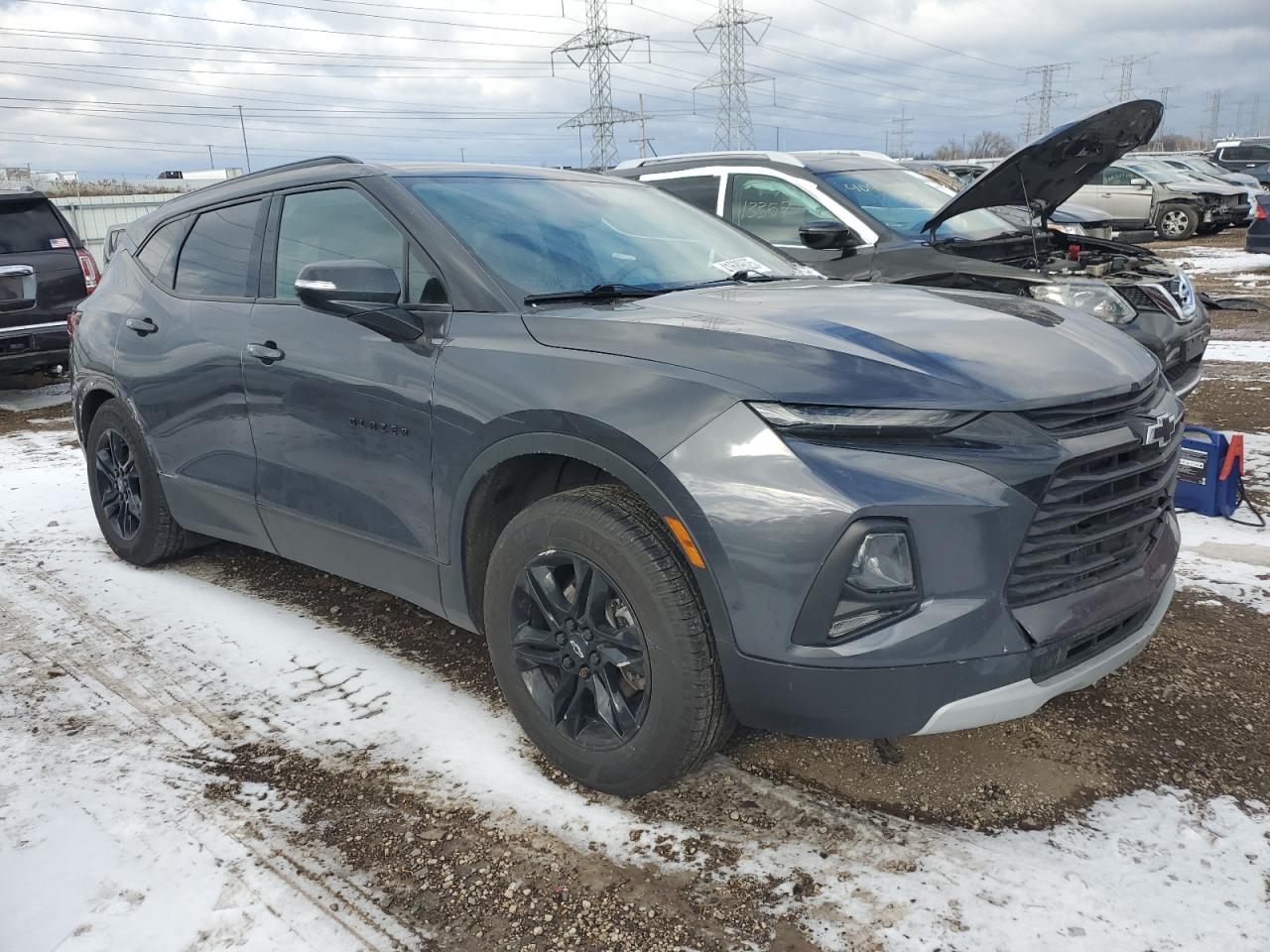 2021 Chevrolet Blazer VIN 3GNKBHRS3MS539644 Copart auction photo, rear end / front end damage thumbnail 4
