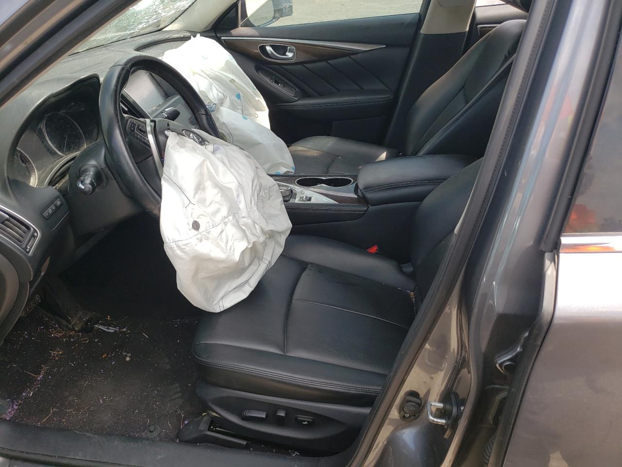 2018 Infiniti Q50 VIN JN1EV7AR3JM445455 Copart auction photo, all over damage thumbnail 7