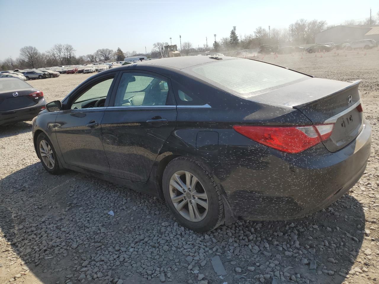 2013 Hyundai Sonata VIN 5NPEB4AC1DH607050 Copart auction photo, normal wear / vandalism damage thumbnail 2