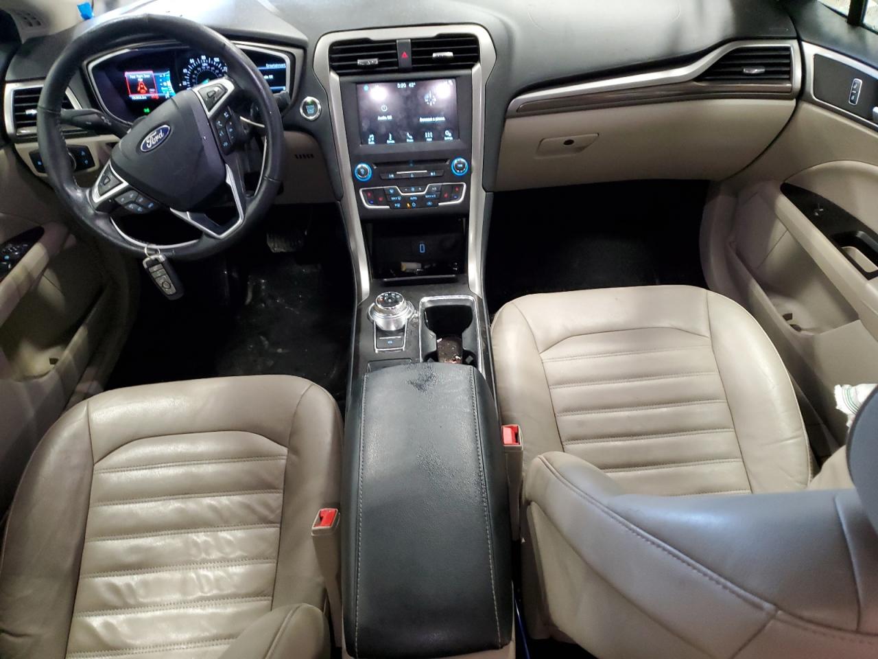 2017 Ford Fusion VIN 3FA6P0HD8HR292155 Copart auction photo, side damage thumbnail 8