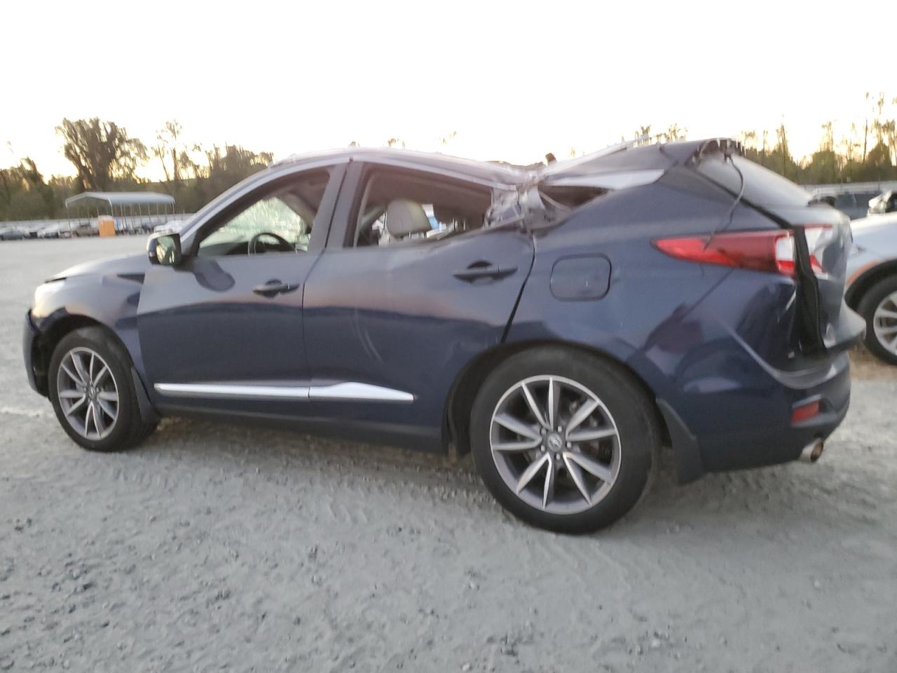2021 Acura RDX VIN 5J8TC2H50ML001543 Copart auction photo, top/roof damage thumbnail 2