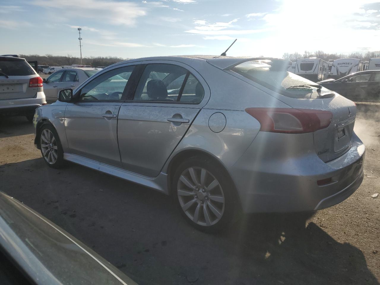 2010 Mitsubishi Lancer VIN JA32X8HWXAU022463 Copart auction photo, front end damage thumbnail 2
