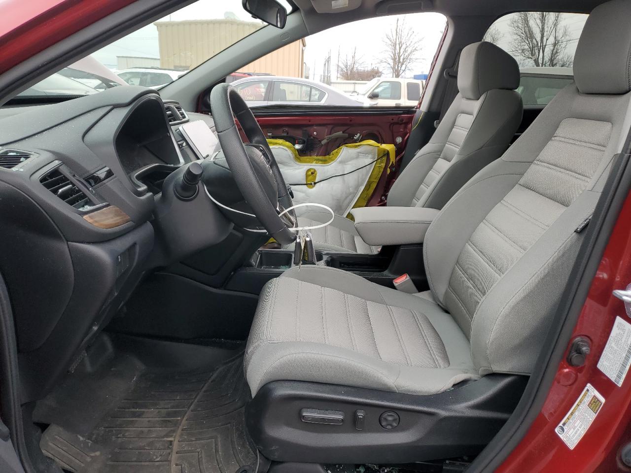2022 Honda CR-V VIN 7FARW2H54NE033310 Copart auction photo, front end / side damage thumbnail 7
