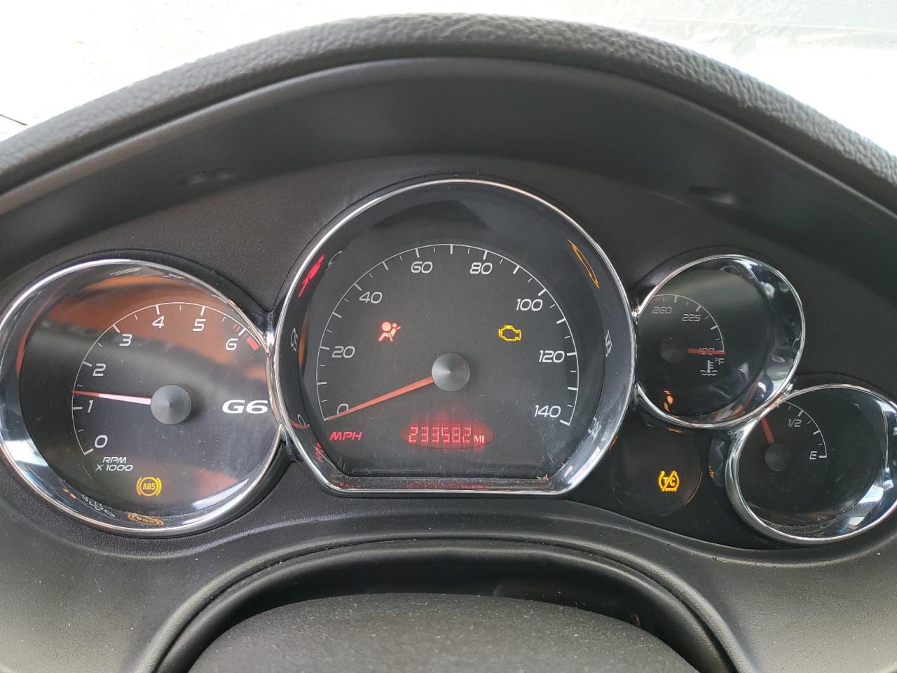 2006 Pontiac G6 VIN 1G2ZH178464153875 Copart auction photo, front end / side damage thumbnail 9