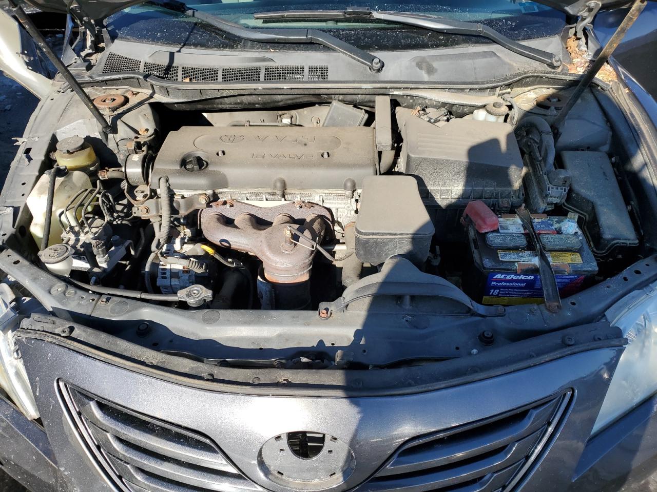 2007 Toyota Camry VIN 4T1BE46K77U083709 Copart auction photo, side / front end damage thumbnail 11