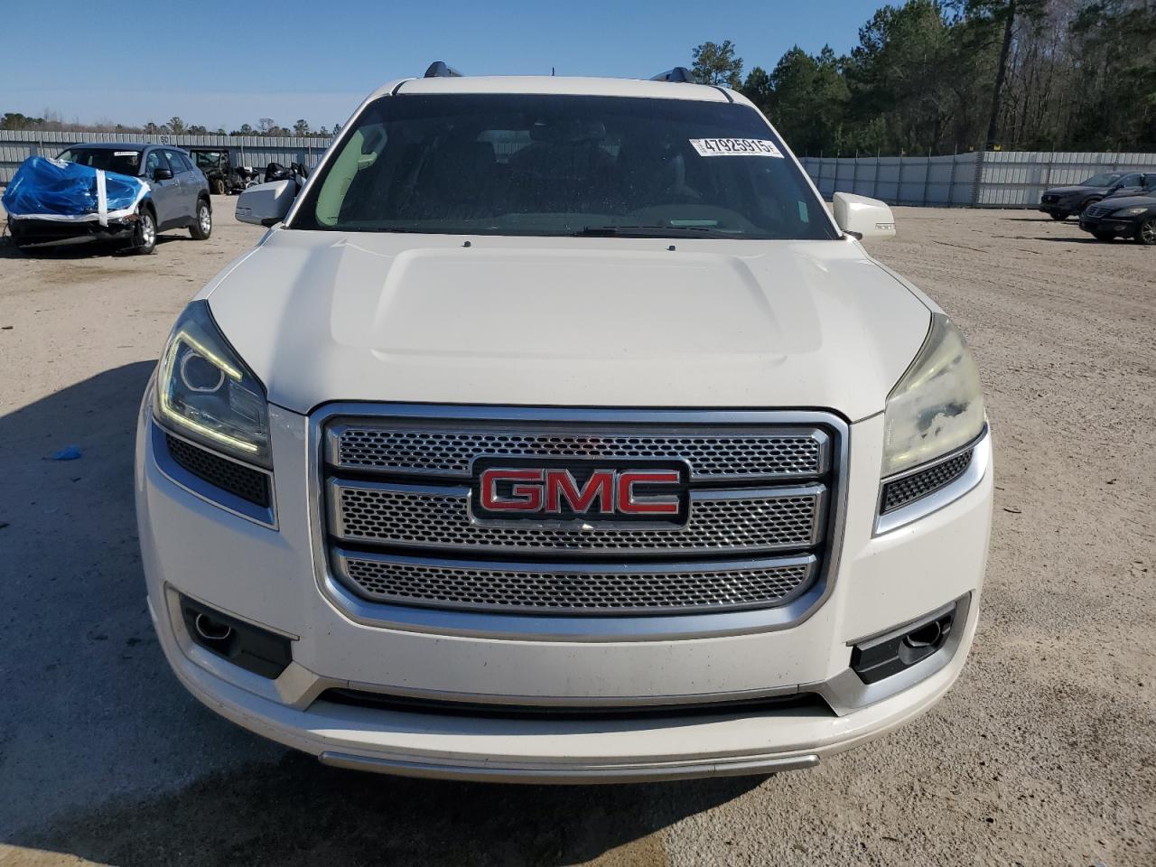 2014 GMC Acadia VIN 1GKKRTKD1EJ237151 Copart auction photo, front end damage thumbnail 5