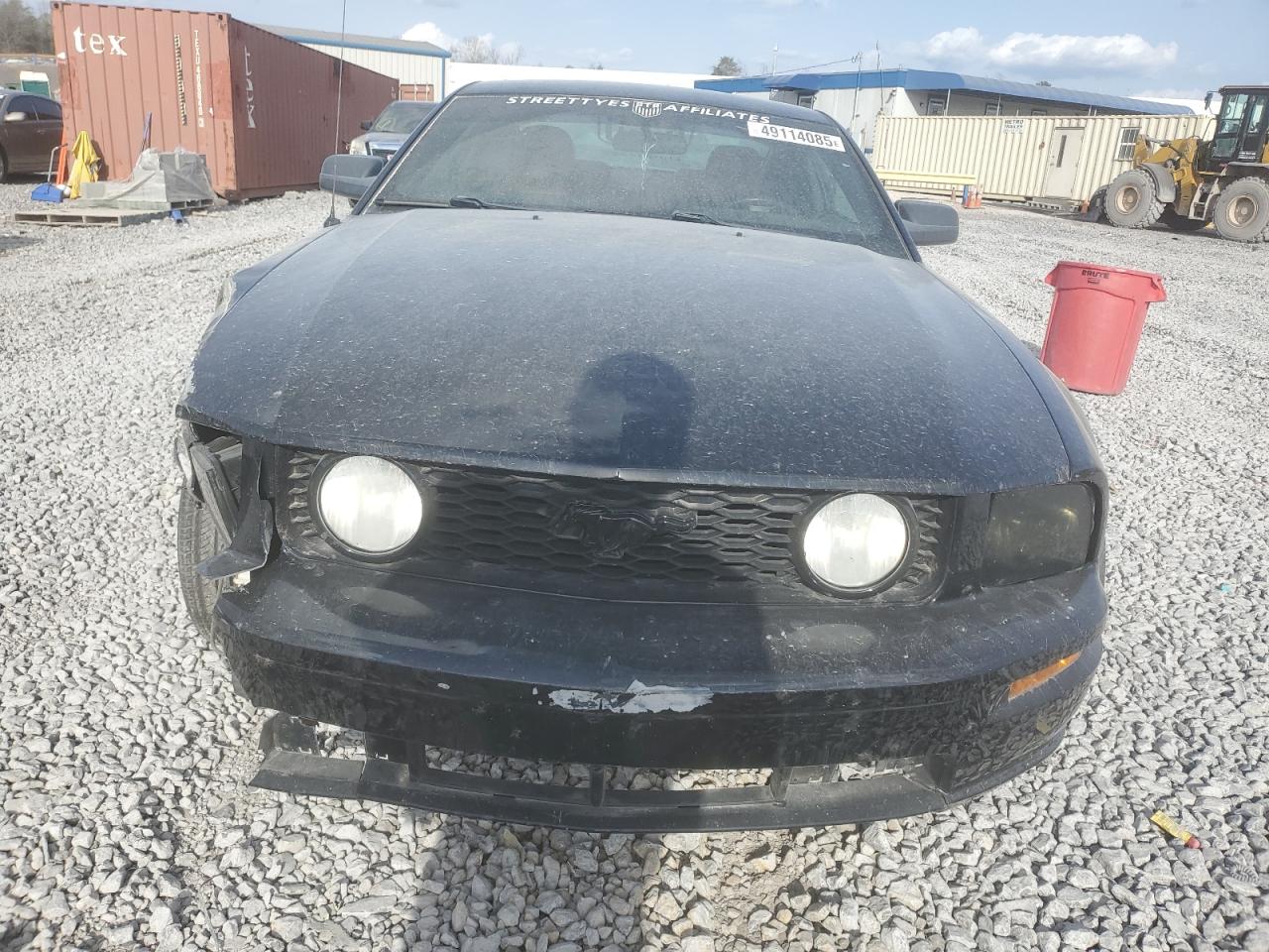 2005 Ford Mustang VIN 1ZVFT82H55130690 Copart auction photo, rear end / front end damage thumbnail 5