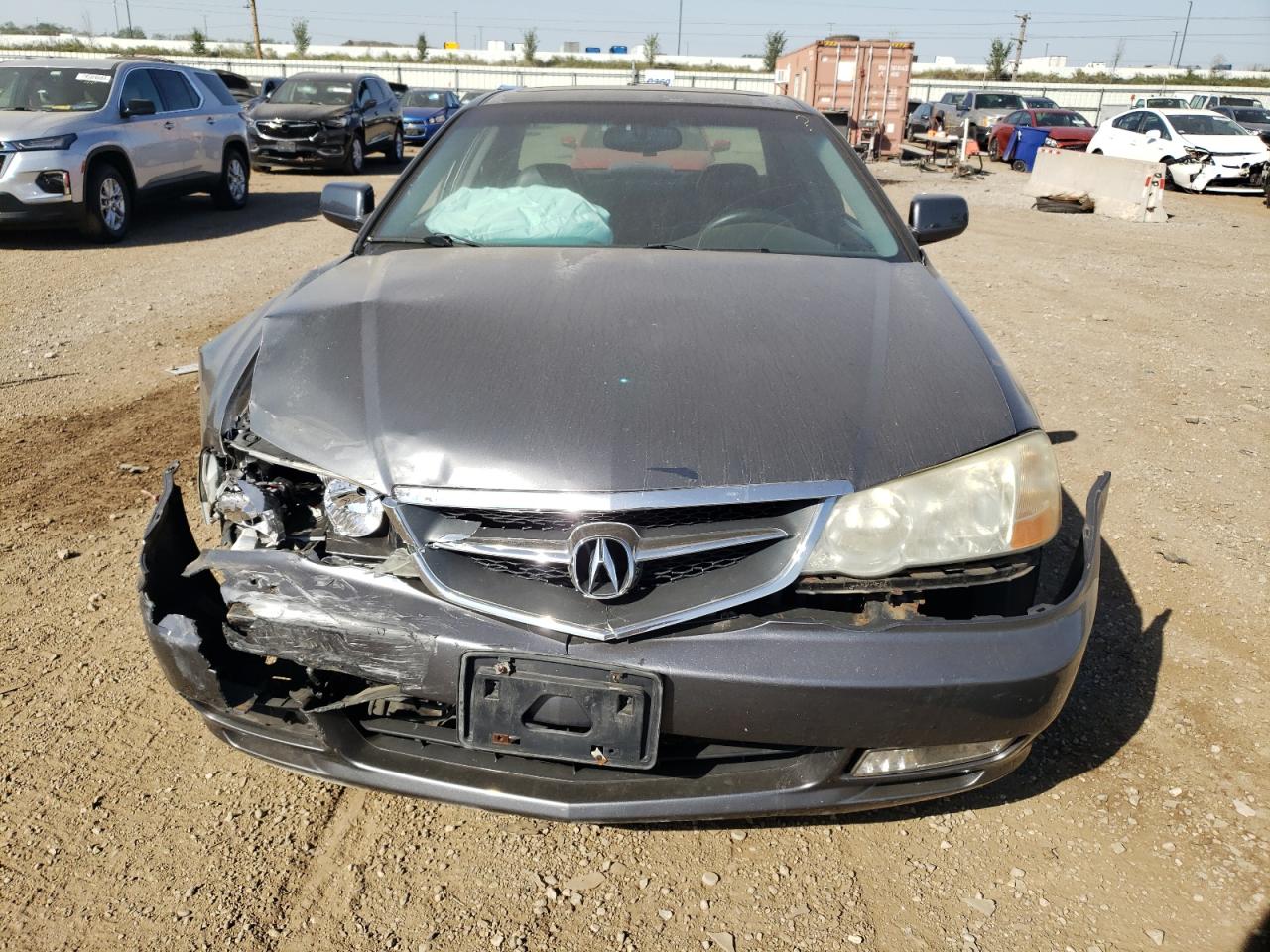 2003 Acura TL VIN 19UUA56633A087500 Copart auction photo, front end / minor dent/scratches damage thumbnail 5