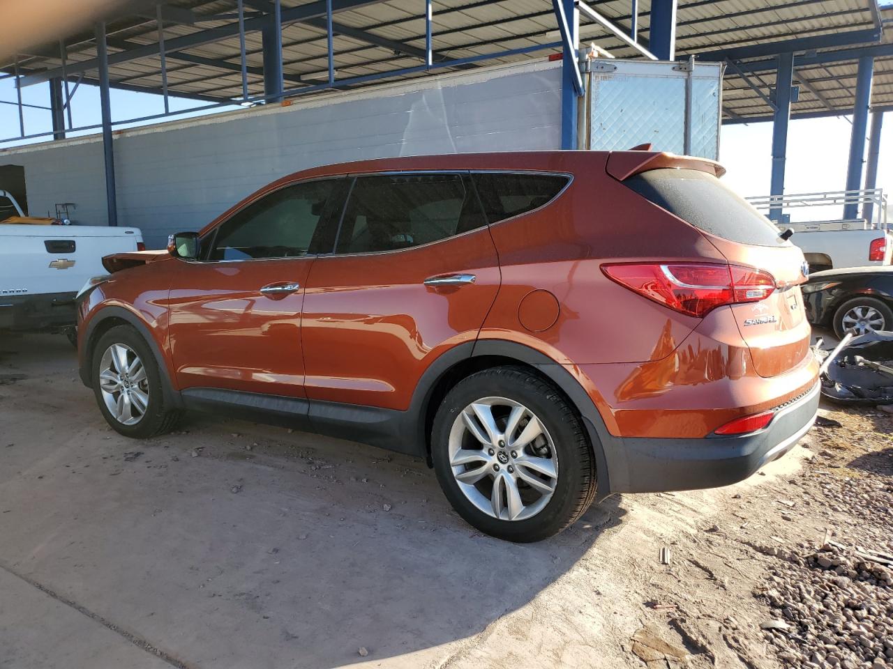 2013 Hyundai Santa Fe VIN 5XYZWDLA1DG042954 Copart auction photo, front end damage thumbnail 2