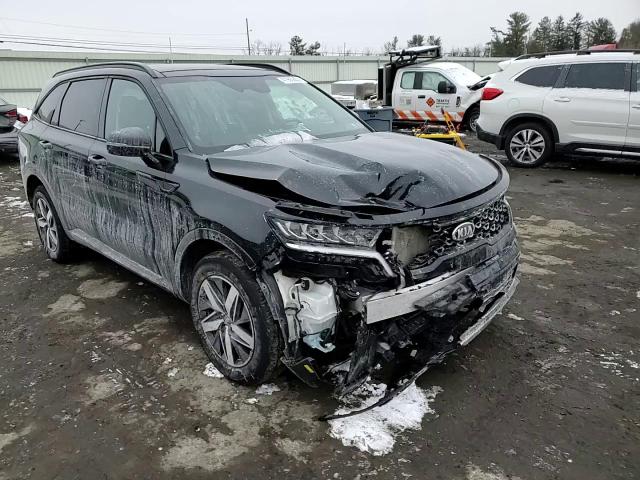 2021 KIA Sorento VIN 5XYRH4LF5MG035494 Copart auction photo, front end / side damage thumbnail 11