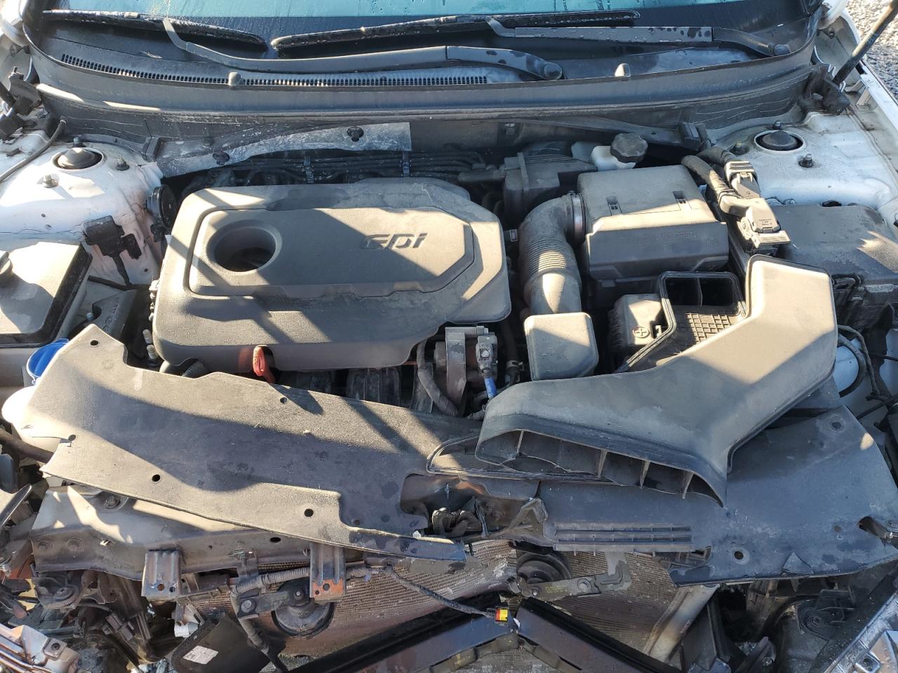 2018 Hyundai Sonata VIN 5NPE24AF0JH681775 Copart auction photo, front end damage thumbnail 12