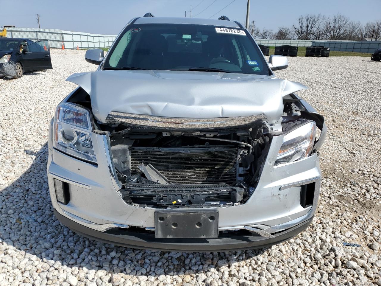 2016 GMC Terrain VIN 2GKALNEK6G6195630 Copart auction photo, front end damage thumbnail 5