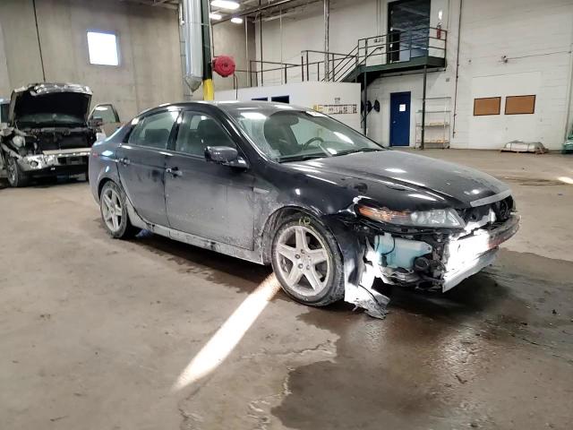 2006 Acura TL VIN 19UUA66286A011780 Copart auction photo, front end / undercarriage damage thumbnail 10