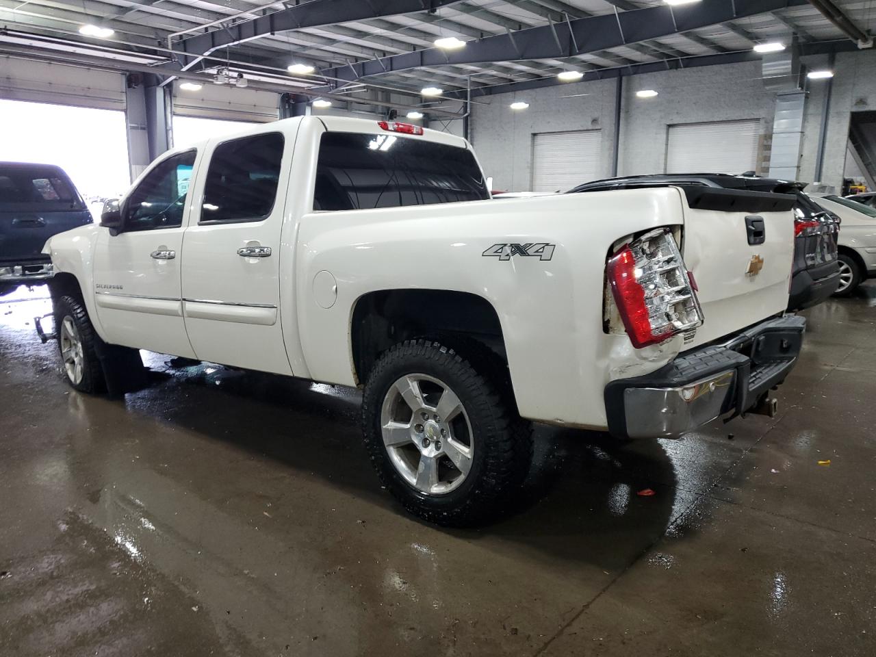2012 Chevrolet Silverado VIN 3GCPKTE79CG139298 Copart auction photo, front end / rear end damage thumbnail 2