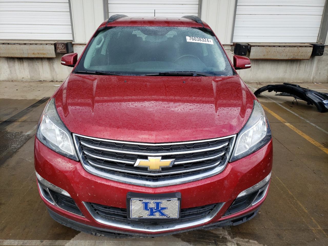2014 Chevrolet Traverse VIN 1GNKRGKD6EJ262461 Copart auction photo, all over damage thumbnail 5