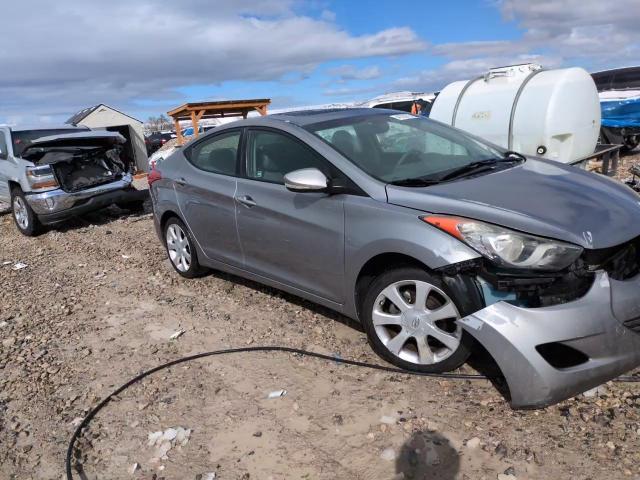 2012 Hyundai Elantra VIN KMHDH4AE0CU252903 Copart auction photo, rear end / front end damage thumbnail 13